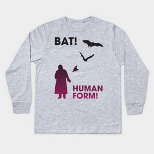 What We Do In the Shadows - Bat Human Form ! Laszlo Kids Long Sleeve T-Shirt